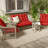 Outdoor/Indoor Seat / Back Cushion-1550982838