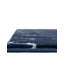 Tapis bleu marine / argent Glam-70727653