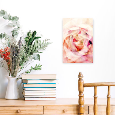 Contemporary Art Elegant Organic Romantic Nature Flower Wall Art by Angelo Cerantola - Wrapped Canvas Print