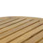 Table basse d'extérieur en bois d'acacia