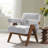 Lyra Fabric Armchair in Light Gray Fabric-1927843126