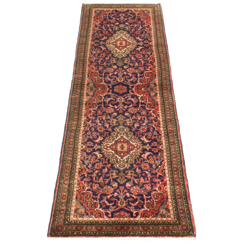 Tapis bleu marine Anadol 2 pi 9 po x 9 pi 2 po
