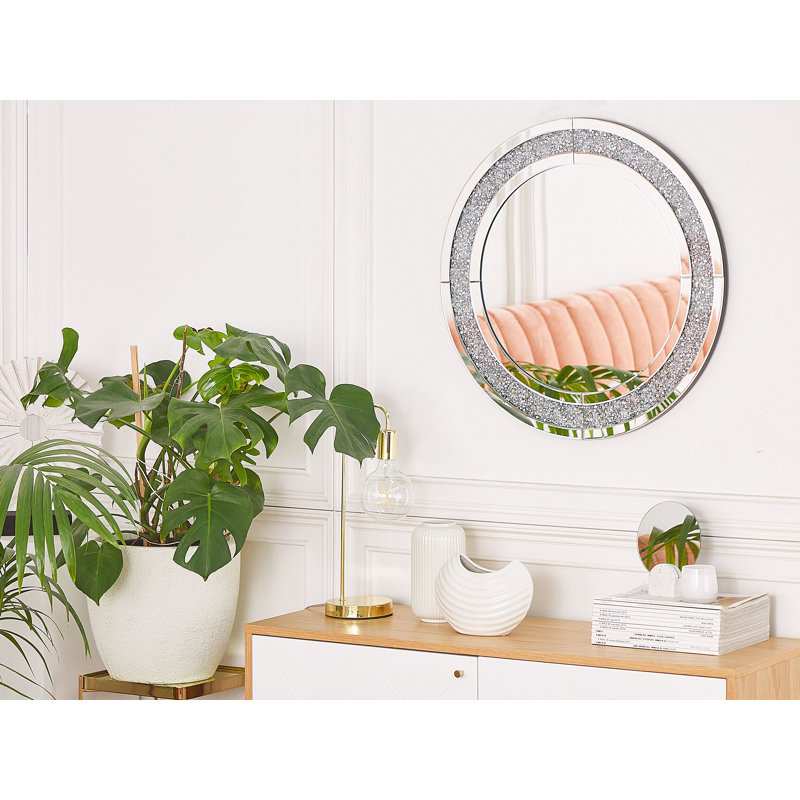 Roth Wood Flat Wall Mirror