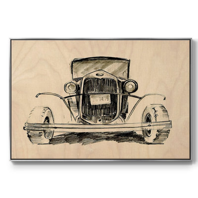 Model A Lines II, reproduction d'art sur toile