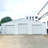 39ft Metal Garage, Storage Shed With 3 Rolling Doors, Reinforced Roof, 16 - Gauge Square Tube, Cream Color, Long Term Performance By Barn For Vehicle And Equipment Storage, 2 Windows, Main Frame,