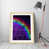 White Framed