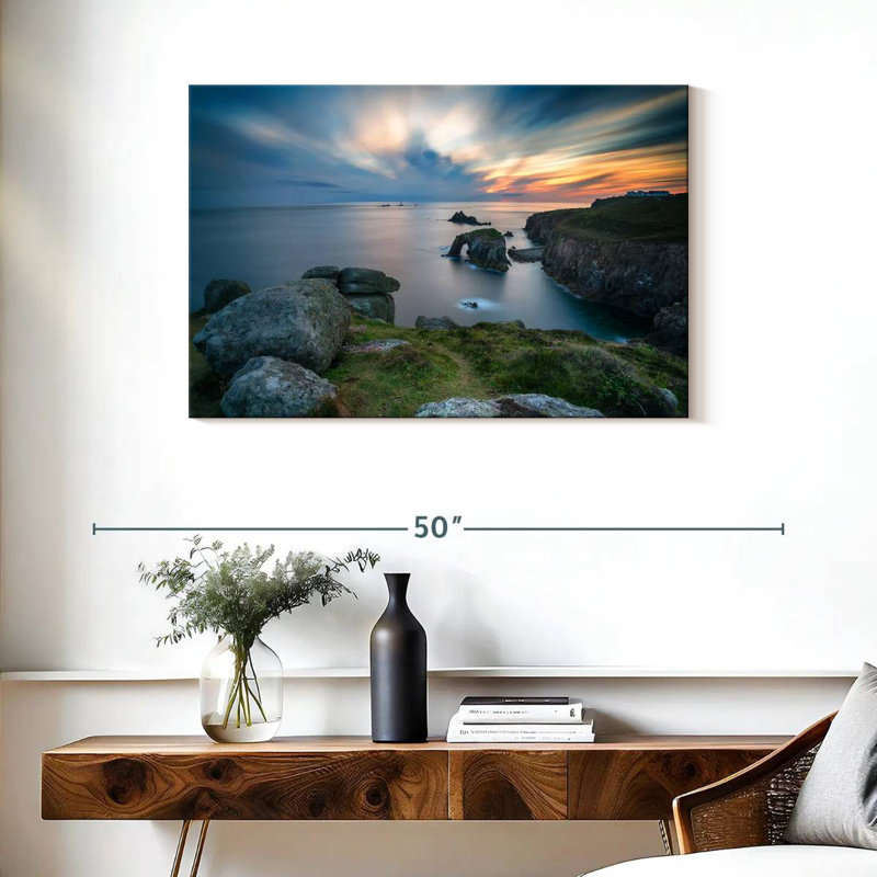 Gillard Land's End Cliffs, 24" H x 36" W