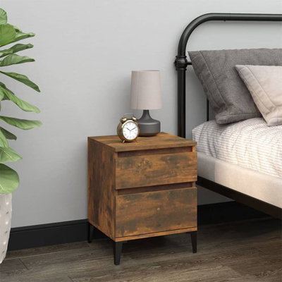 Duflos 40cm W Manufactured Wood Bedside Table