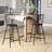 Remy Steel Counter Stool with Steel Frame