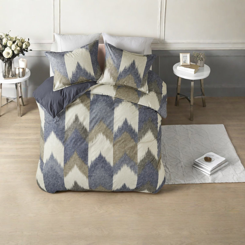 Ensembles de literie élégants en coton, design multicolore pour les chambres modernes