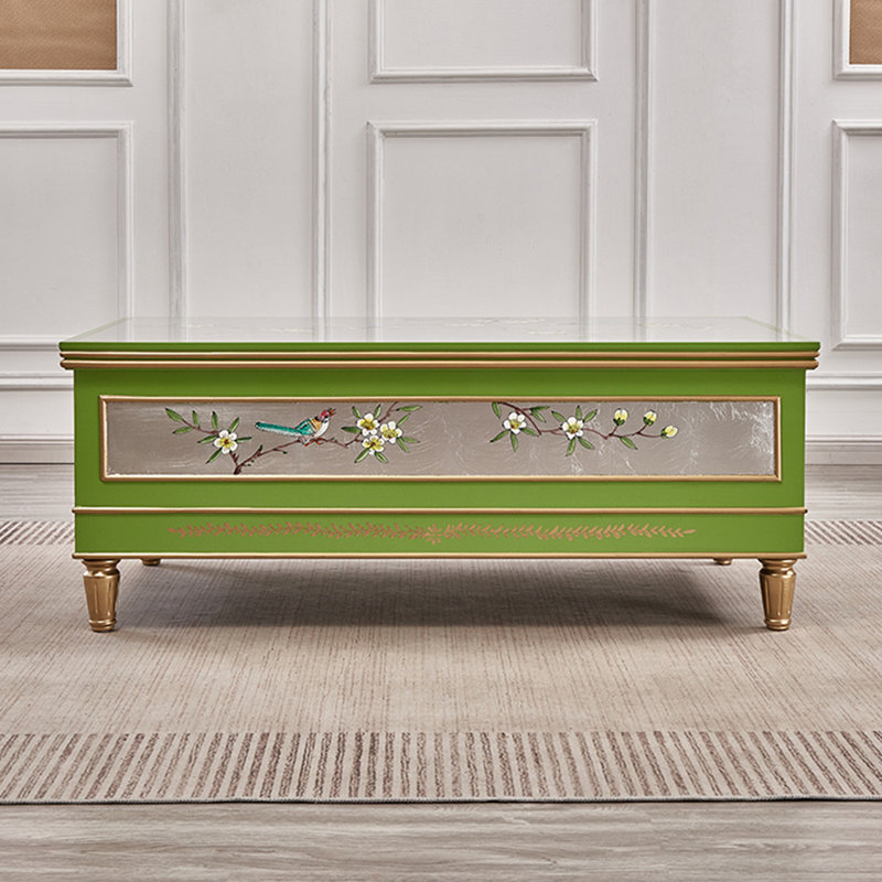 American style countryside storage coffee table