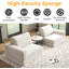 Canapé modulaire à compression Cloud, siège rembourré à siège profond moderne pour le salon, la chambre à coucher, aucun assemblage requis, tissu en velours côtelé, configurations flexibles-542964926