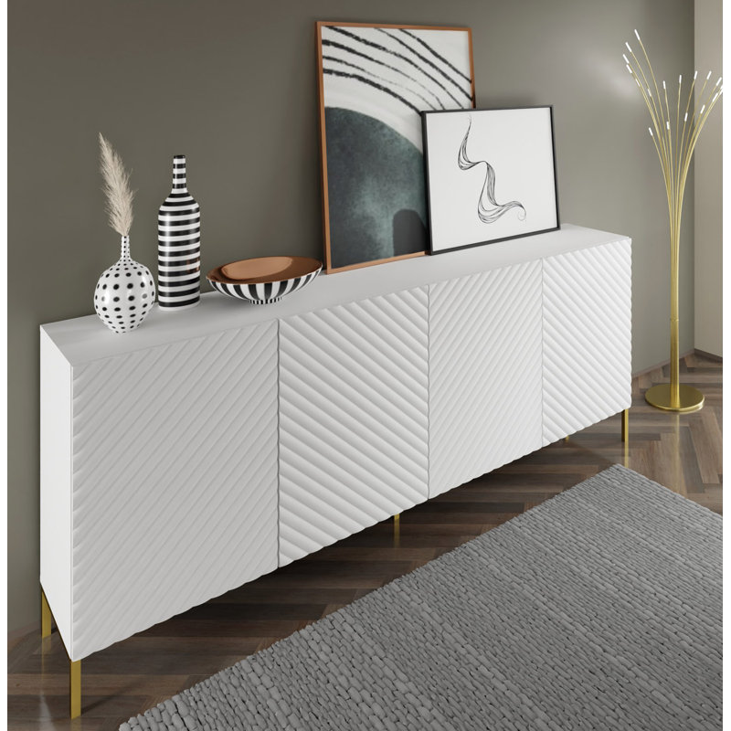 Anjulie 200cm Sideboard, White