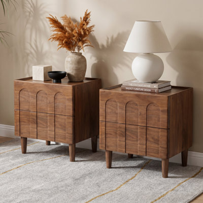 Table de chevet 18,9 po H 2,9 po