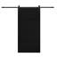 Porte de grange coulissante moderne en bois 36 po x 84 po avec ensemble de quincaillerie (installation facile)-112310124-113196663