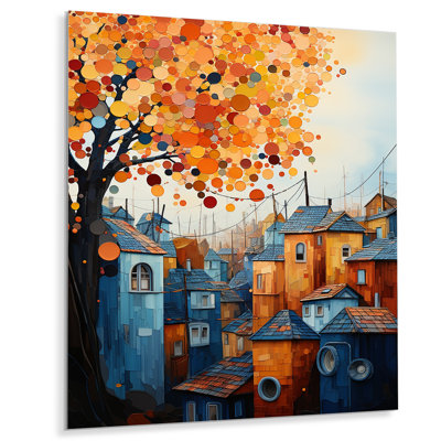 " Multicolor Village In Europe II "