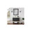 Rea 36" Single Bathroom Vanity Set With Grain White Composite Stone Countertop With Mirror-1445015294-1445015169
