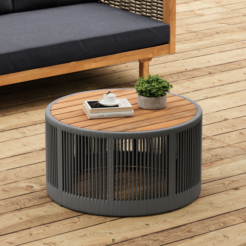 Table basse Rustic, Gris
