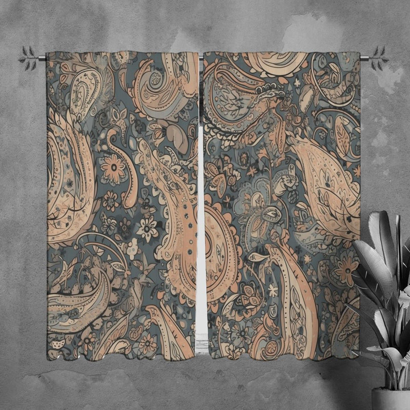 Killean Room Darkening Curtain Pair, 40" W x 61" L