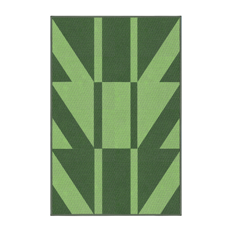 Tapis de zone verte à motif, Rectangle 2 pi x 4 pi