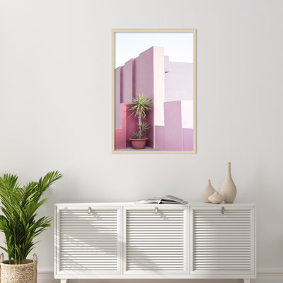 "La Muralla Roja 4" par Criss, impression d'art mural en bois