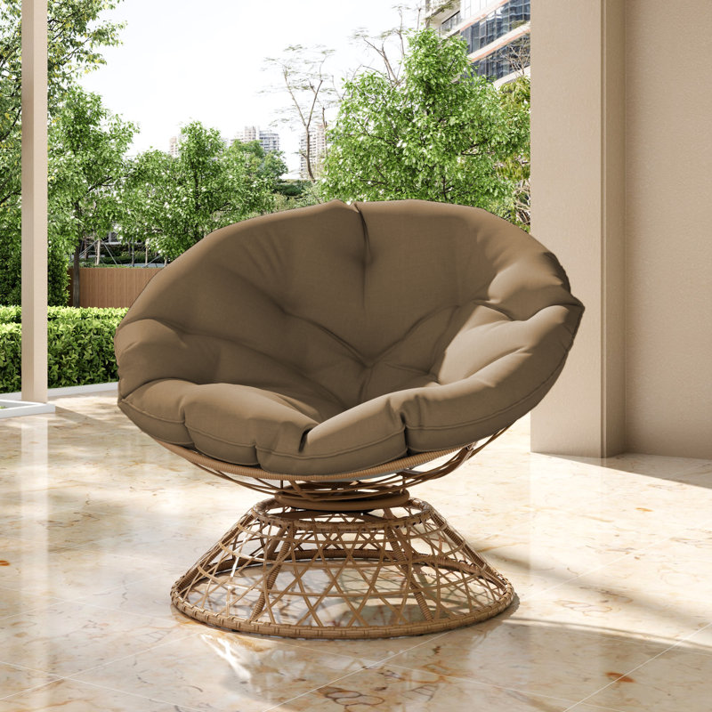  Chaise longue Papasan, Tanné
