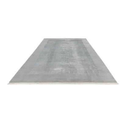 Tapis bleu clair 8 x 11