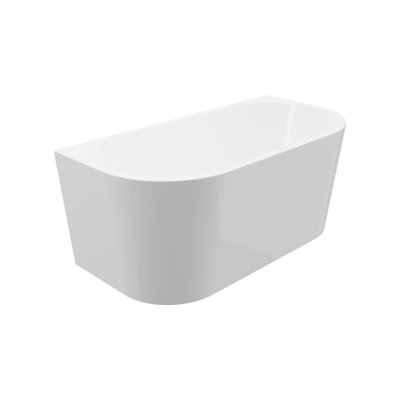 Des 59.06'' x 29.5'' Soaking Acrylic Bathtub