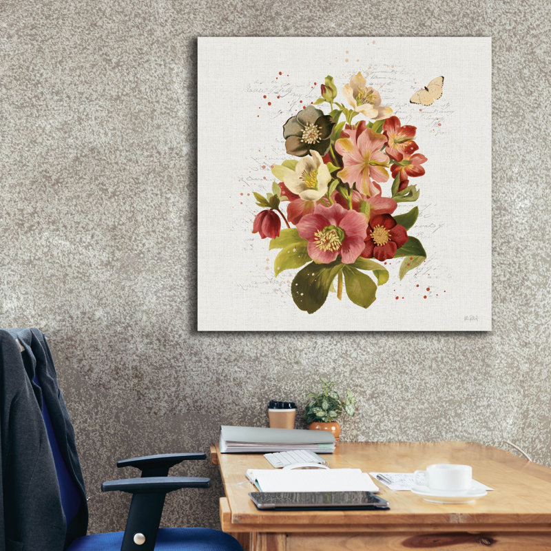 «August Petals» par Katie pertiet, August Grove, H 37 po x l 37 po x P 1,5 po