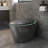 Smart Ceramic Toilets, Grey Modern Design With Built-in Bidet