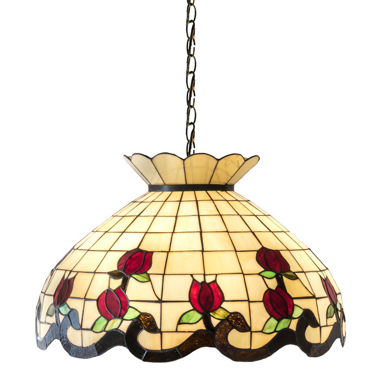Weissman 3 - Light Mahogany Bronze Pool Table Lights Pendant