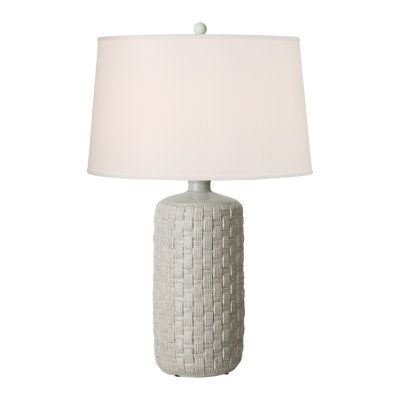 Lampe de table grise 32 po Loyce