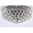 Sandspur Crystal Flush Mount