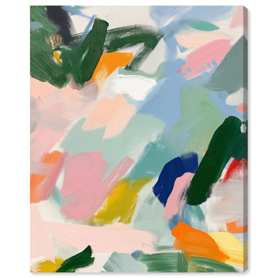 «Abstract Brush Rhyth Canvas» par Art Remedy