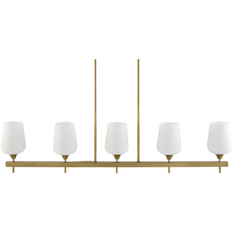 Lustre Roberdeau, Laiton, Blanc
