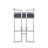 Aileene Upholstered Counter Stool with Metal Frame-232828760-232828765