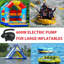 Pompe à air chaude électrique pour tapis de gymnastique gonflable