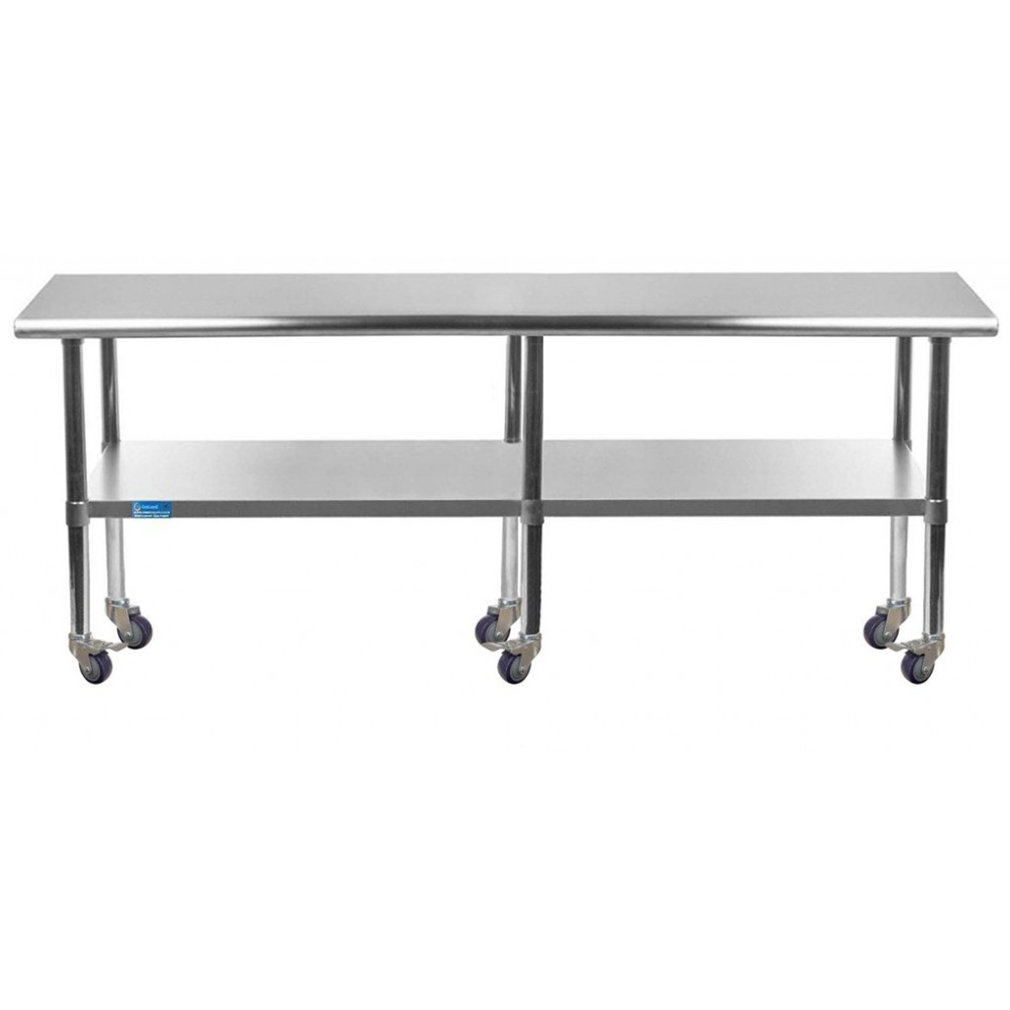 Amgood Stainless Steel 38'' H Work Table Amgood