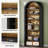 Set Of 2 Tall Arched Bookshelf-675895892