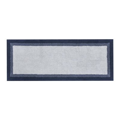 Skid Resistant Cotton Tufted Bath Rug