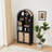 Aterion 70.9" Arched Storage Bookcase-1748222604