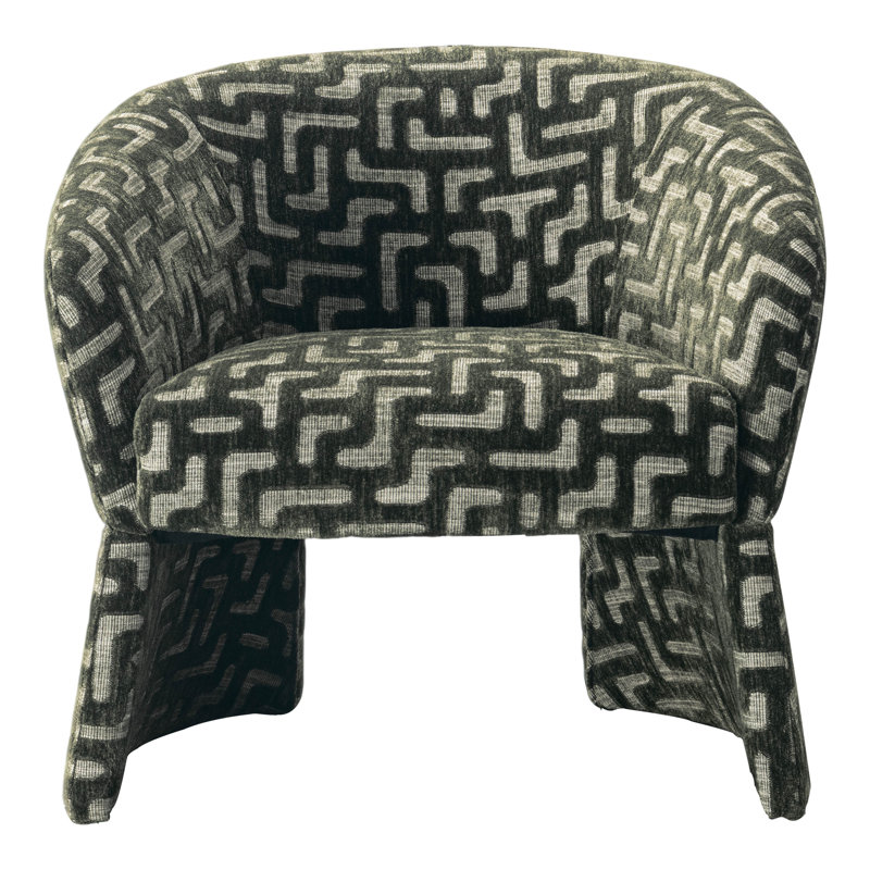 Fauteuil d'appoint Premier Maze, Olive foncé