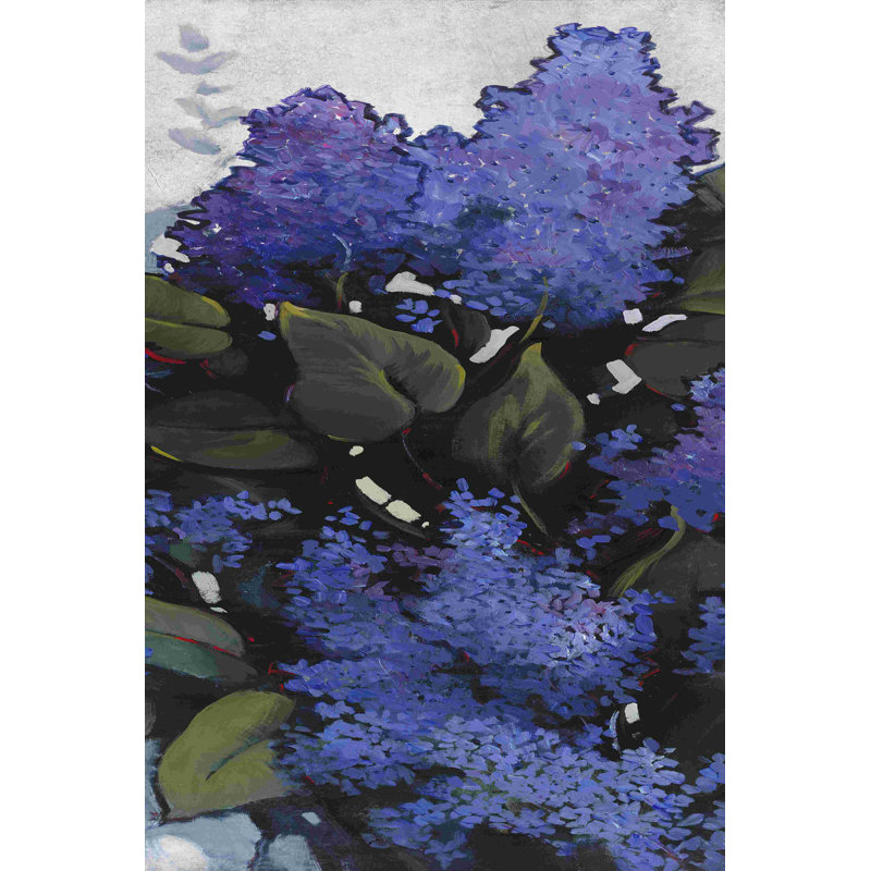 " Lilac Spray I " by Timothy O' Toole Painting, 48" H x 32" W