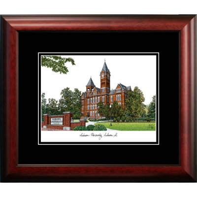 Cadre photo en lithographie ncaa auburn tigers academic