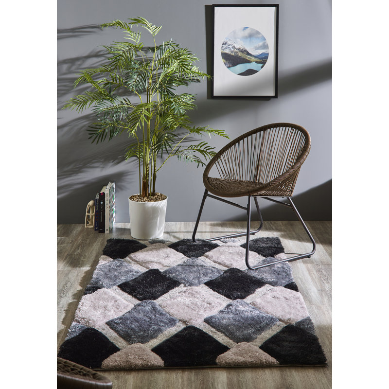 Bootle Geometric Hand Woven Area Rug, Rectangle 160 x 230cm