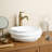 3D Circular Bathroom Vessel Sink