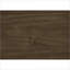 Table de chevet 2 tiroirs 2 tons en placage d'acacia - Gris antique / brun