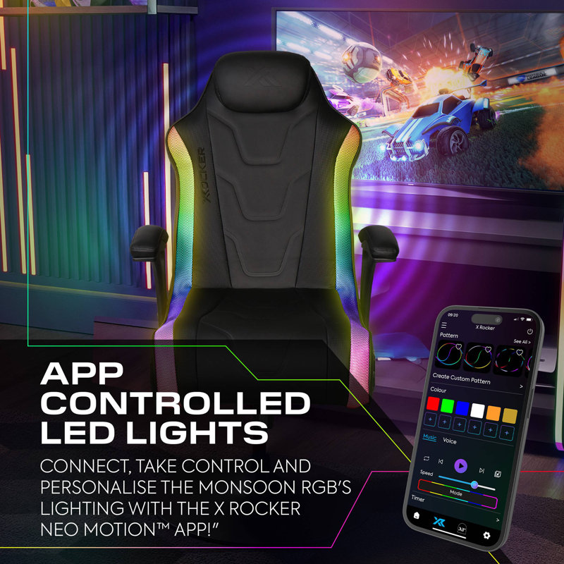 Monsoon RGB 4.1 Audio Console LED Gaming Chair