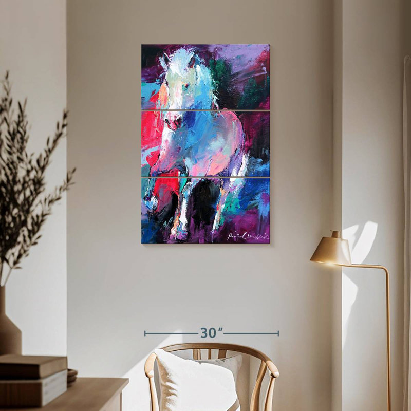 Couleurs d'étalon Brampt, H 57 po x l 36 po