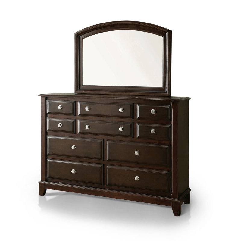 Commode 10 tiroirs avec miroir Fel Wizarda